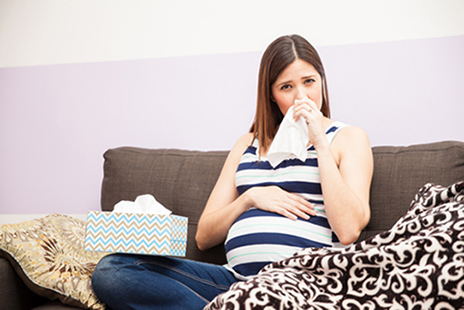 Sneezing While Pregnant